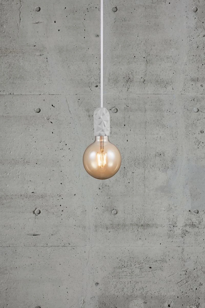 Nordlux HANG Pendelleuchte Weiß Porzellan E27 Dimmbar 5,2x5,2x209cm 5 Nordlux HANG Pendelleuchte Weiß Porzellan E27 Dimmbar 5,2x5,2x209cm – Bild 3