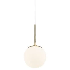 Nordlux GRANT Pendelleuchte Messing, Opal Weiß E14 Dimmbar 15x15x29cm 7 Nordlux GRANT Pendelleuchte Messing, Opal Weiß E14 Dimmbar 15x15x29cm -Nordlux 2010553035