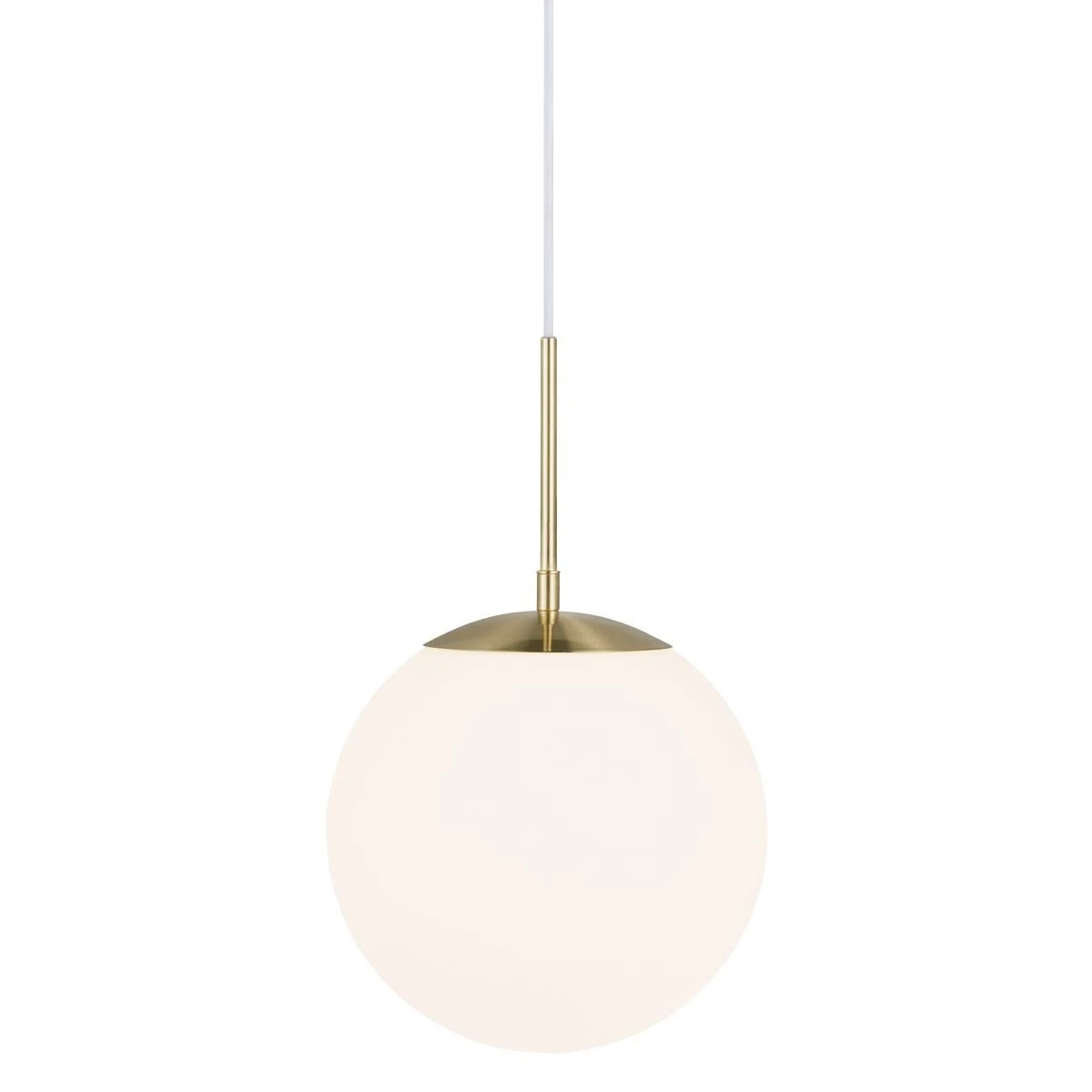 Nordlux GRANT Pendelleuchte Messing, Opal Weiß E27 Dimmbar 25x25x40cm 3 Nordlux GRANT Pendelleuchte Messing, Opal Weiß E27 Dimmbar 25x25x40cm