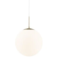 Nordlux GRANT Pendelleuchte Messing, Opal Weiß E27 Dimmbar 35x35x235cm 11 Nordlux GRANT Pendelleuchte Messing, Opal Weiß E27 Dimmbar 35x35x235cm -Nordlux 2010573035