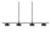 Nordlux CLYDE LED Pendelleuchte Schwarz 350lm Stepdimmer 115x8,5x9,3cm -Nordlux 2010813003 2