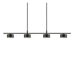 Nordlux CLYDE LED Pendelleuchte Schwarz 350lm Stepdimmer 115x8,5x9,3cm 16 Nordlux CLYDE LED Pendelleuchte Schwarz 350lm Stepdimmer 115x8,5x9,3cm -Nordlux 2010813003