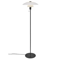 Nordlux VERONA Stehlampe Schwarz, Opal Weiß E27 Mit Schalter 40x40x150cm 11 Nordlux VERONA Stehlampe Schwarz, Opal Weiß E27 Mit Schalter 40x40x150cm -Nordlux 2010884001 2