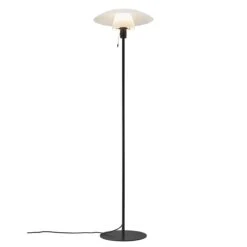 Nordlux VERONA Stehlampe Schwarz, Opal Weiß E27 Mit Schalter 40x40x150cm 12 Nordlux VERONA Stehlampe Schwarz, Opal Weiß E27 Mit Schalter 40x40x150cm -Nordlux 2010884001