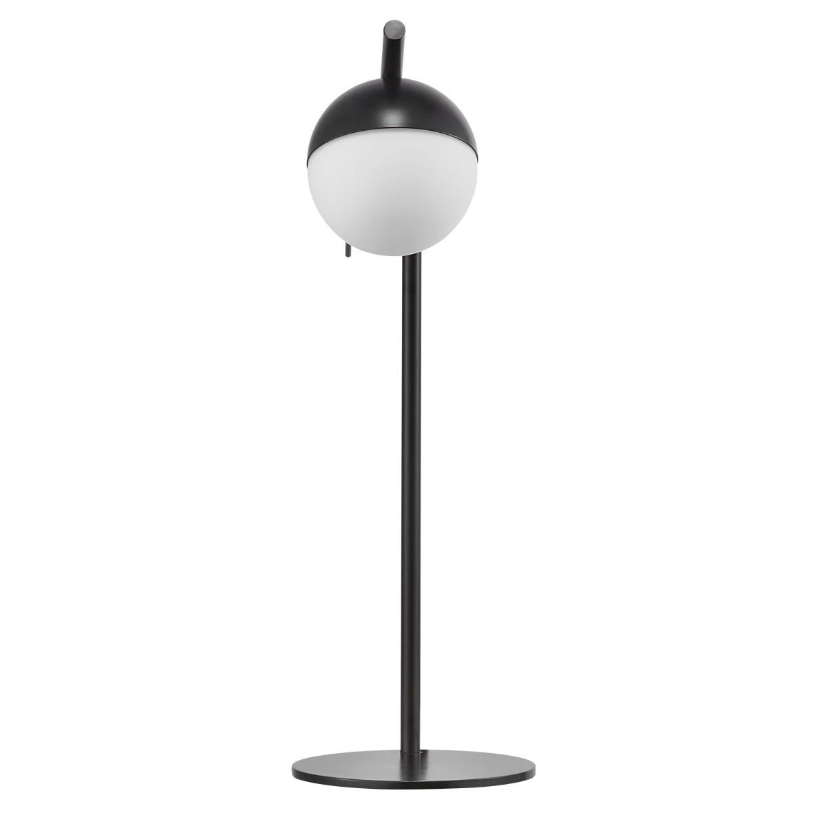 Nordlux CONTINA Schreibtischlampe Schwarz, Opal Weiß G9 Mit Kabelschalter 27x15x48,5cm 8 Nordlux CONTINA Schreibtischlampe Schwarz, Opal Weiß G9 Mit Kabelschalter 27x15x48,5cm – Bild 6