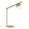 Nordlux CONTINA Schreibtischlampe Messing, Opal Weiß G9 Mit Kabelschalter 27x15x48,5cm -Nordlux 2010985035 3