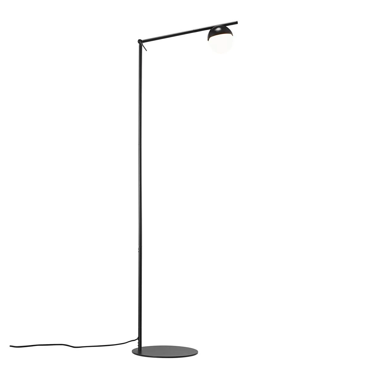 Nordlux CONTINA Stehlampe Schwarz, Opal Weiß G9 Mit Kabelschalter 35,5x25x139,5cm 8 Nordlux CONTINA Stehlampe Schwarz, Opal Weiß G9 Mit Kabelschalter 35,5x25x139,5cm – Bild 6