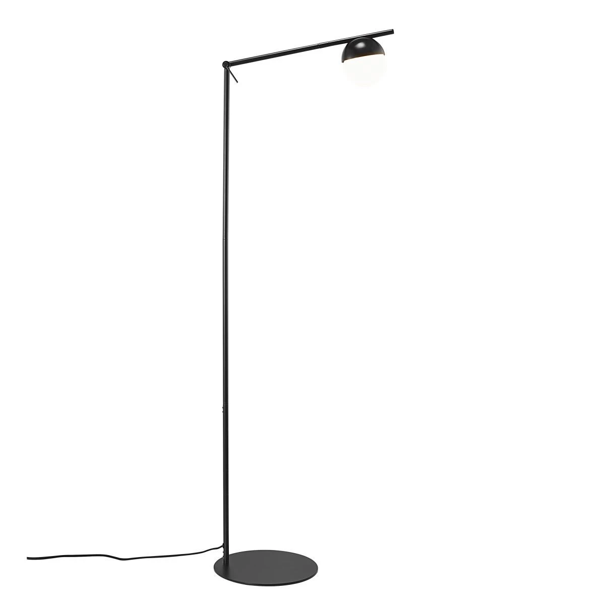 Nordlux CONTINA Stehlampe Schwarz, Opal Weiß G9 Mit Kabelschalter 35,5x25x139,5cm 3 Nordlux CONTINA Stehlampe Schwarz, Opal Weiß G9 Mit Kabelschalter 35,5x25x139,5cm