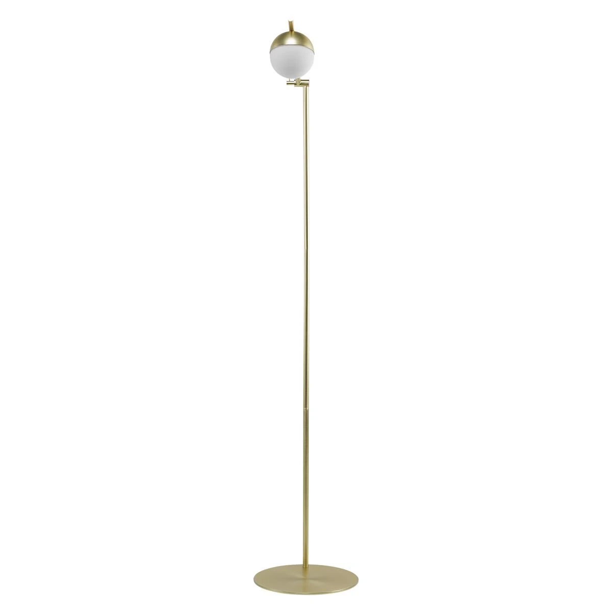 Nordlux CONTINA Stehlampe Messing, Opal Weiß G9 Mit Kabelschalter 35,5x25x139,5cm 7 Nordlux CONTINA Stehlampe Messing, Opal Weiß G9 Mit Kabelschalter 35,5x25x139,5cm – Bild 5