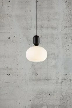 Nordlux NOTTI 20 Pendelleuchte Schwarz E27 Dimmbar 20x20x23,8cm -Nordlux 2011003003am