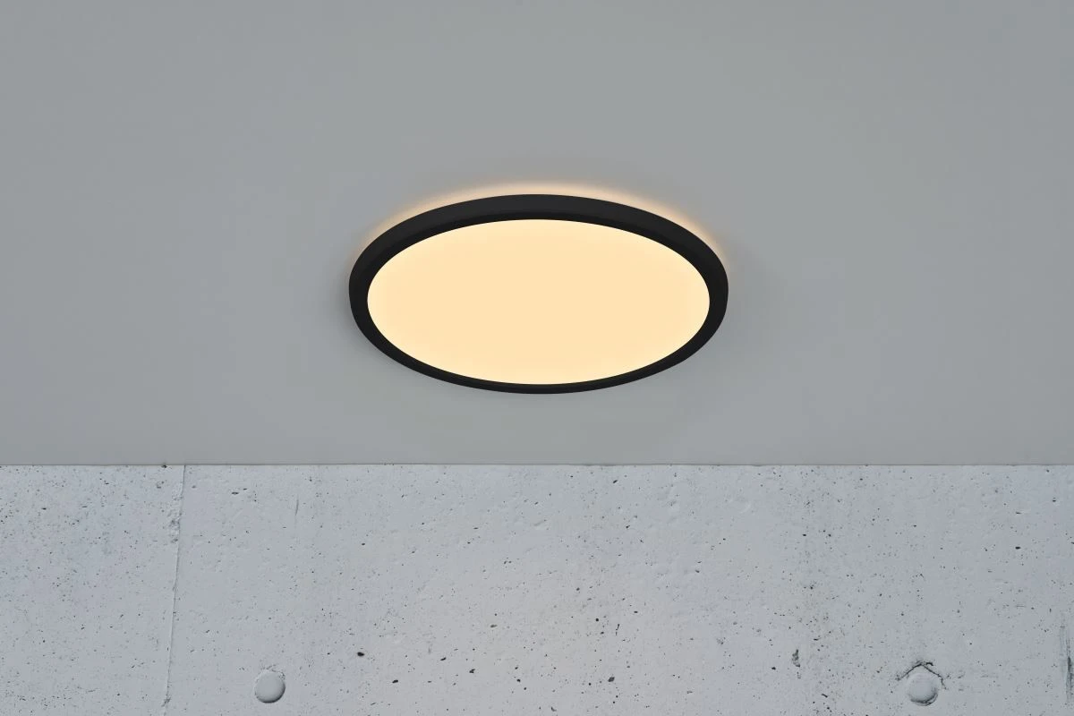 Nordlux OJA 29 LED Deckenleuchte Schwarz, Weiß 1600lm IP54 29,4x29,4x2,3cm 10 Nordlux OJA 29 LED Deckenleuchte Schwarz, Weiß 1600lm IP54 29,4x29,4x2,3cm – Bild 8