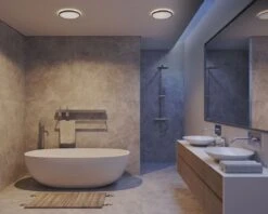 Nordlux OJA 29 LED Deckenleuchte Schwarz, Weiß 1600lm IP54 29,4x29,4x2,3cm 23 Nordlux OJA 29 LED Deckenleuchte Schwarz, Weiß 1600lm IP54 29,4x29,4x2,3cm -Nordlux 2015026103 4am