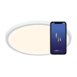 Nordlux Smart Home OJA SMART 42 IP20 LED Deckenleuchte Weiß 2300lm App Steuerbar 42,4x42,4x2,3cm 8 Nordlux Smart Home OJA SMART 42 IP20 LED Deckenleuchte Weiß 2300lm App Steuerbar 42,4x42,4x2,3cm -Nordlux 2015036101 1 2
