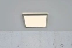 Nordlux OJA 29 Square IP20 LED Deckenleuchte Gebürstet Nickel, Weiß 1600lm 30x30x2,5cm -Nordlux 2015056155 1am