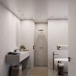 Nordlux MAHI LED Einbaustrahler Schwarz, Weiß 621lm IP65 8,5x8,5x4,5cm -Nordlux 2015430103am