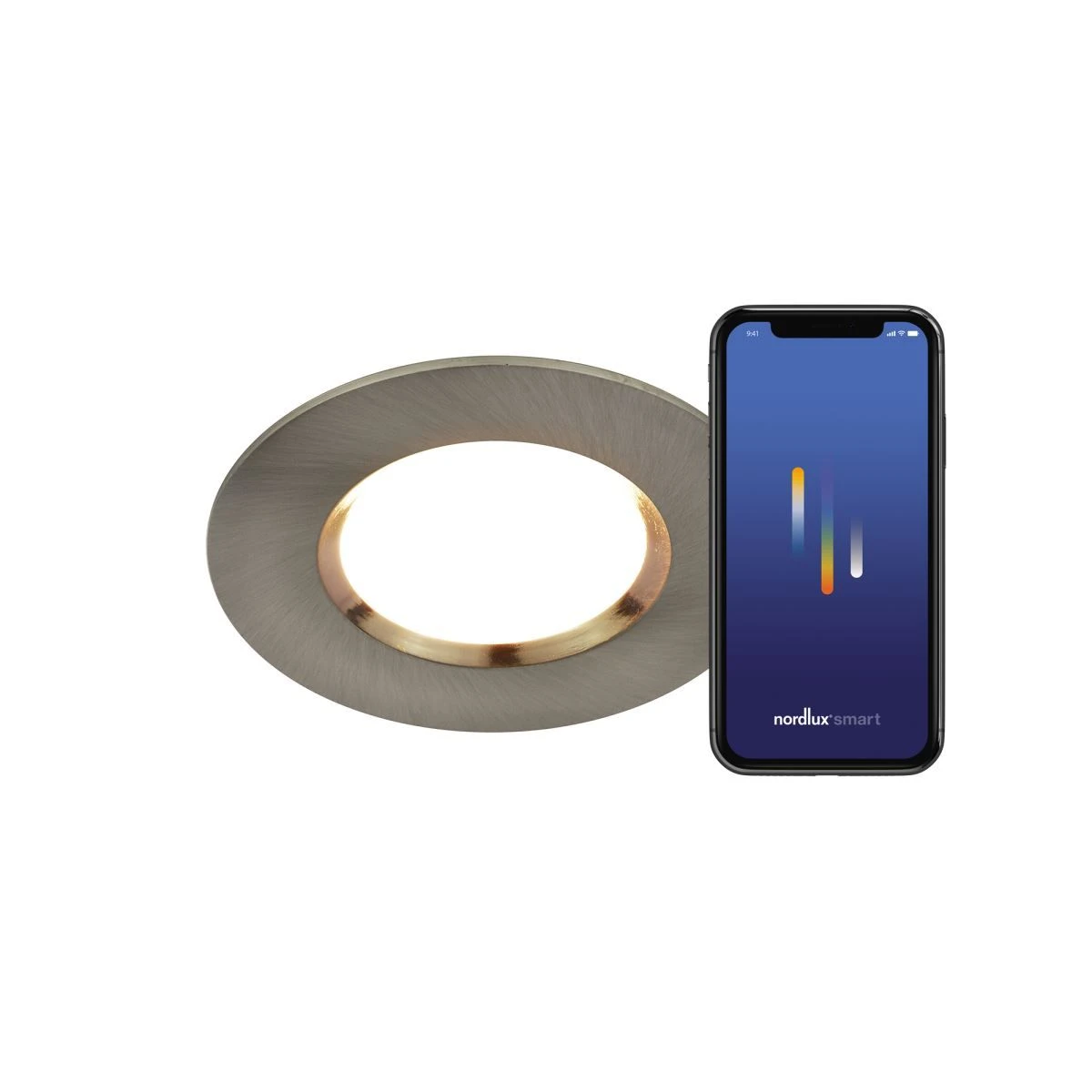 Nordlux Smart Home DORADOSMAR LED Einbaustrahler Außen Gebürstet Nickel 360lm IP65 App Steuerbar 8,5x8,5x7cm 4 Nordlux Smart Home DORADOSMAR LED Einbaustrahler Außen Gebürstet Nickel 360lm IP65 App Steuerbar 8,5x8,5x7cm – Bild 2