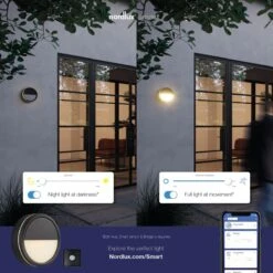 Nordlux Smart Home AVASMART LED Deckenleuchte Außen Grau, Opal Weiß 600lm IP54 App Steuerbar 20x20cm 16 Nordlux Smart Home AVASMART LED Deckenleuchte Außen Grau, Opal Weiß 600lm IP54 App Steuerbar 20x20cm -Nordlux 2019016010 4am