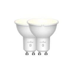 Nordlux Smart Home LED Leuchtmittel GU10 2er Set 450lm 2200-6500K 4,5W 80Ra 36° App Steuerbar 5x5x5,5cm