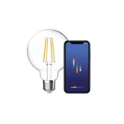 Nordlux Smart Home LED Leuchtmittel E27 G95 650lm 2200-6500K 4,7W 80Ra 360° App Steuerbar 9,5x9,5x13,7cm 8 Nordlux Smart Home LED Leuchtmittel E27 G95 650lm 2200-6500K 4,7W 80Ra 360° App Steuerbar 9,5x9,5x13,7cm -Nordlux 2070102700