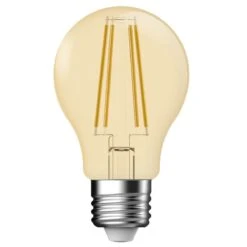 Nordlux LED Leuchtmittel E27 Goldfarbend 400lm 2500K 5,4W 80Ra 360° Dimmbar 6x6x10,4cm