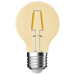 Nordlux LED Leuchtmittel E27 Goldfarbend 400lm 2500K 4,8W 80Ra 360° Dimmbar 4,5x4,5x7,9cm