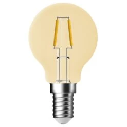 Nordlux LED Leuchtmittel E14 Goldfarbend 400lm 2500K 4,8W 80Ra 360° Dimmbar 4,5x4,5x7,9cm