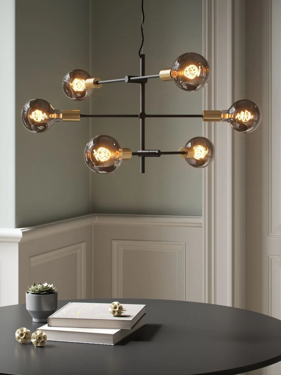 Nordlux LED Leuchtmittel E27 Rauchfarbend 140lm 1800K 5W 80Ra 330° Dimmbar 9,5x9,5x14cm 4 Nordlux LED Leuchtmittel E27 Rauchfarbend 140lm 1800K 5W 80Ra 330° Dimmbar 9,5x9,5x14cm – Bild 2