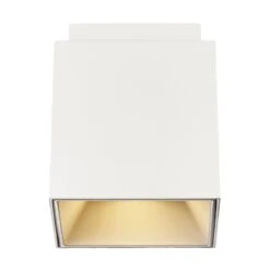 Nordlux ETHAN Aufbauleuchte Matt Weiß GU10 Dimmbar 10,5x10,5x11,99cm