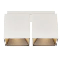 Nordlux ETHAN Aufbauleuchte Matt Weiß GU10 Dimmbar 21,6x10,5x11,99cm -Nordlux 2110410101 2