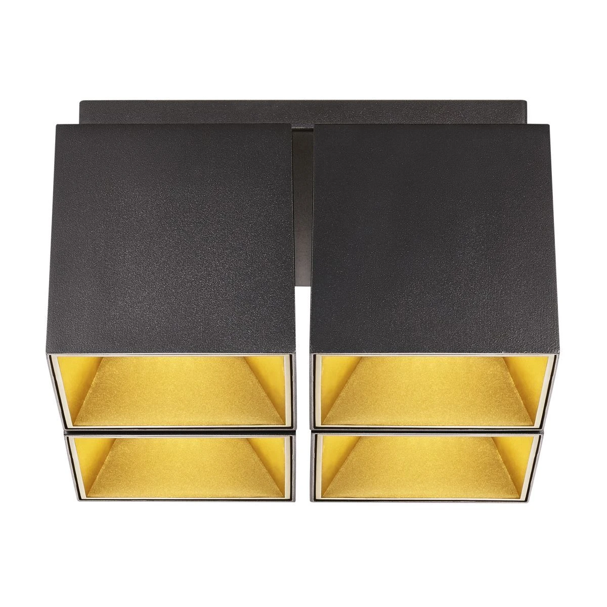 Nordlux ETHAN Deckenleuchte Matt Schwarz GU10 Dimmbar 21,6x21,6x11,99cm 3 Nordlux ETHAN Deckenleuchte Matt Schwarz GU10 Dimmbar 21,6x21,6x11,99cm