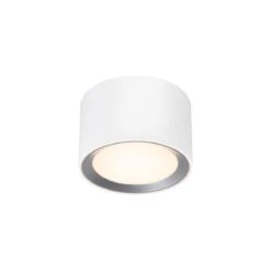 Nordlux LANDON LED Aufbauleuchte Weiß 600lm IP44 12,5x12,5x8,2cm