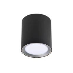 Nordlux LANDON LED Aufbauleuchte Schwarz 600lm IP44 12,5x12,5x14cm