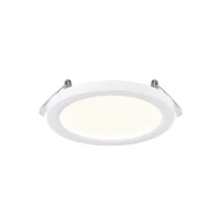 Nordlux SOLLER LED Einbaustrahler Weiß 600lm IP44 Stepdimmer 12,9x12,9x2,5cm