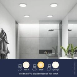 Nordlux SOLLER LED Einbaustrahler Weiß 1000lm IP44 Stepdimmer 17,9x17,9x2,5cm 13 Nordlux SOLLER LED Einbaustrahler Weiß 1000lm IP44 Stepdimmer 17,9x17,9x2,5cm -Nordlux 2110736101 2