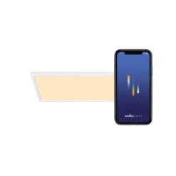 Nordlux Smart Home HARLOWSMAR RGB LED Deckenleuchte Weiß 2100lm IP54 App Steuerbar 59,5x29,4x2,3cm -Nordlux 2110806101