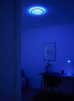 Nordlux Smart Home LIVASMART RGB LED Deckenleuchte Schwarz 2100lm IP54 App Steuerbar 36x36x3,2cm 19 Nordlux Smart Home LIVASMART RGB LED Deckenleuchte Schwarz 2100lm IP54 App Steuerbar 36x36x3,2cm -Nordlux 2110826103 5