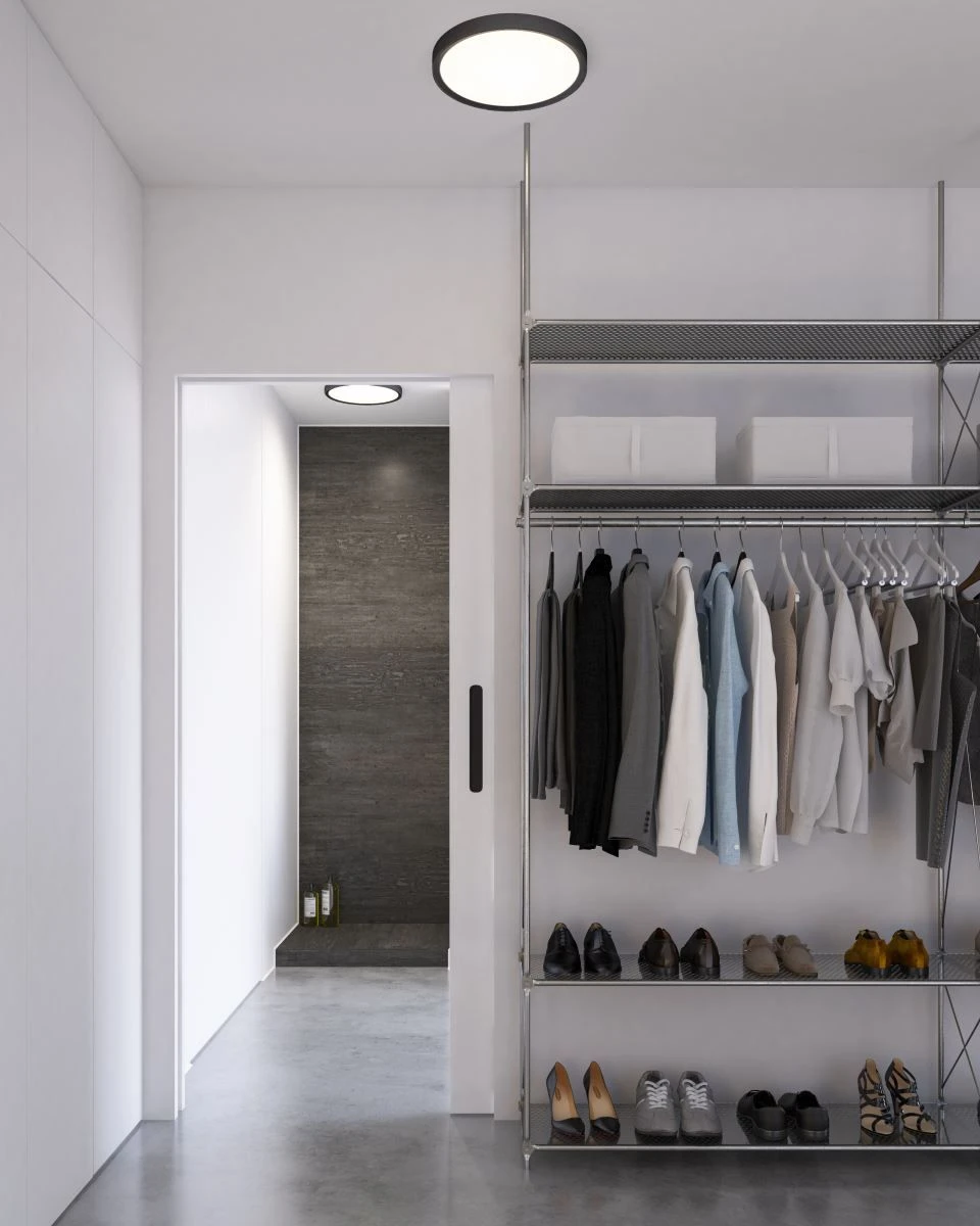 Nordlux Smart Home LIVASMART RGB LED Deckenleuchte Schwarz 2100lm IP54 App Steuerbar 36x36x3,2cm 4 Nordlux Smart Home LIVASMART RGB LED Deckenleuchte Schwarz 2100lm IP54 App Steuerbar 36x36x3,2cm – Bild 2