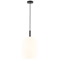 Nordlux UMA Pendelleuchte Opal Weiss E27 Dimmbar 23x23x39,5cm -Nordlux 2112723001