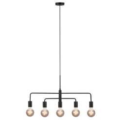 Nordlux GLOOM Pendelleuchte Schwarz E27 Dimmbar 4,3x74x36cm -Nordlux 2113053003 3