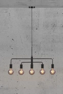 Nordlux GLOOM Pendelleuchte Schwarz E27 Dimmbar 4,3x74x36cm -Nordlux 2113053003am