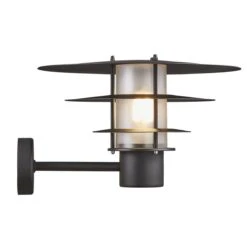 Nordlux BASTIA Außenwandleuchte Schwarz E27 IP54 Dimmbar 24,3cm 11 Nordlux BASTIA Außenwandleuchte Schwarz E27 IP54 Dimmbar 24,3cm -Nordlux 2118051003 2