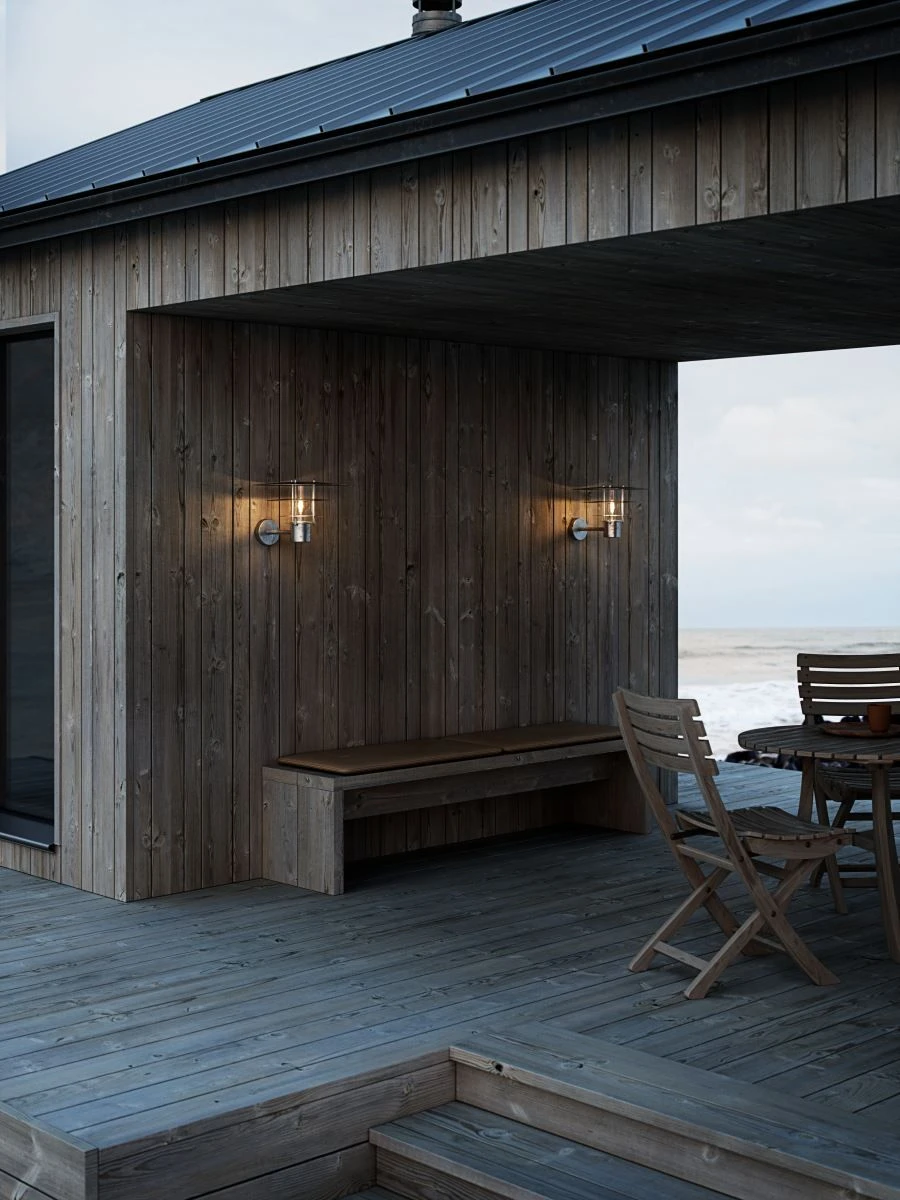 Nordlux BASTIA Außenwandleuchte Verzinkt E27 IP54 Dimmbar 24,3cm 4 Nordlux BASTIA Außenwandleuchte Verzinkt E27 IP54 Dimmbar 24,3cm – Bild 2