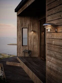 Nordlux KURNOS 35 Außenwandleuchte Verzinkt E27 IP54 Dimmbar 38,6x23,7cm -Nordlux 2118071031 2am