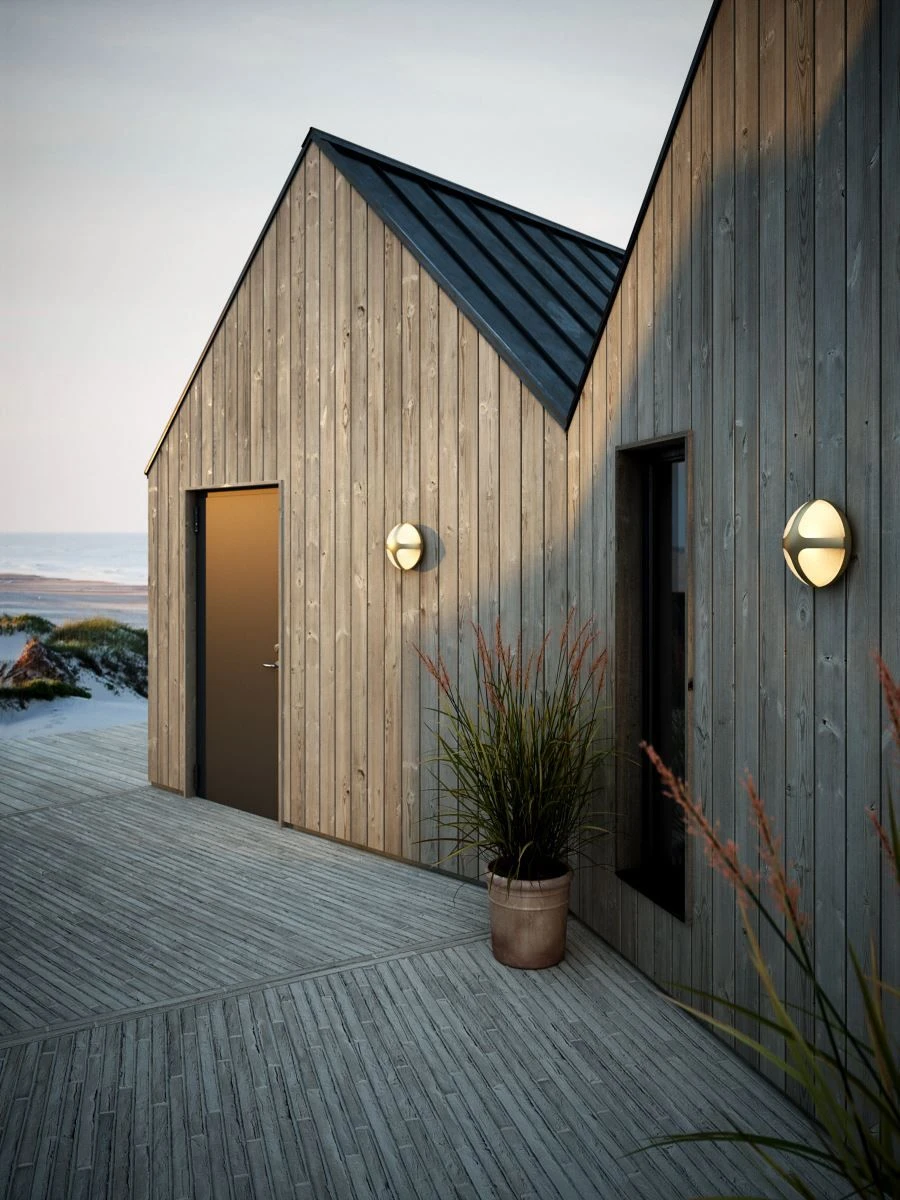 Nordlux CROSS Außenwandleuchte Messing, Opal Weiß Messing E27 IP54 Dimmbar 26x26x13cm 4 Nordlux CROSS Außenwandleuchte Messing, Opal Weiß Messing E27 IP54 Dimmbar 26x26x13cm – Bild 2