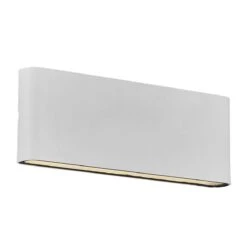 Nordlux KINVER LED Außenwandleuchte Weiß 990lm IP54 26x9cm