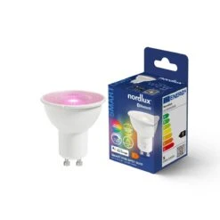 Nordlux Smart Home RGB LED Leuchtmittel GU10 380lm 6500K 4,7W 80Ra 100° 5x5x5,5cm -Nordlux 2170081000 2