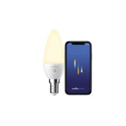 Nordlux Smart Home LED Leuchtmittel E14 C35 400lm 2700K 4,7W 80Ra 300° App Steuerbar 3,5x3,5x10,7cm 6 Nordlux Smart Home LED Leuchtmittel E14 C35 400lm 2700K 4,7W 80Ra 300° App Steuerbar 3,5x3,5x10,7cm -Nordlux 2170171401