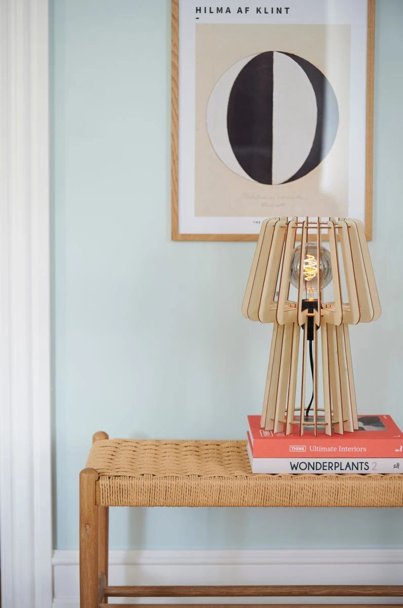 Nordlux GROA Tischlampe Braun Holz E27 Mit Kabelschalter 26x26x40cm 6 Nordlux GROA Tischlampe Braun Holz E27 Mit Kabelschalter 26x26x40cm – Bild 4