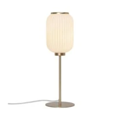 Nordlux MILFORD Tischlampe E27 Mit Kabelschalter 15x15x48cm -Nordlux 2213225001 1