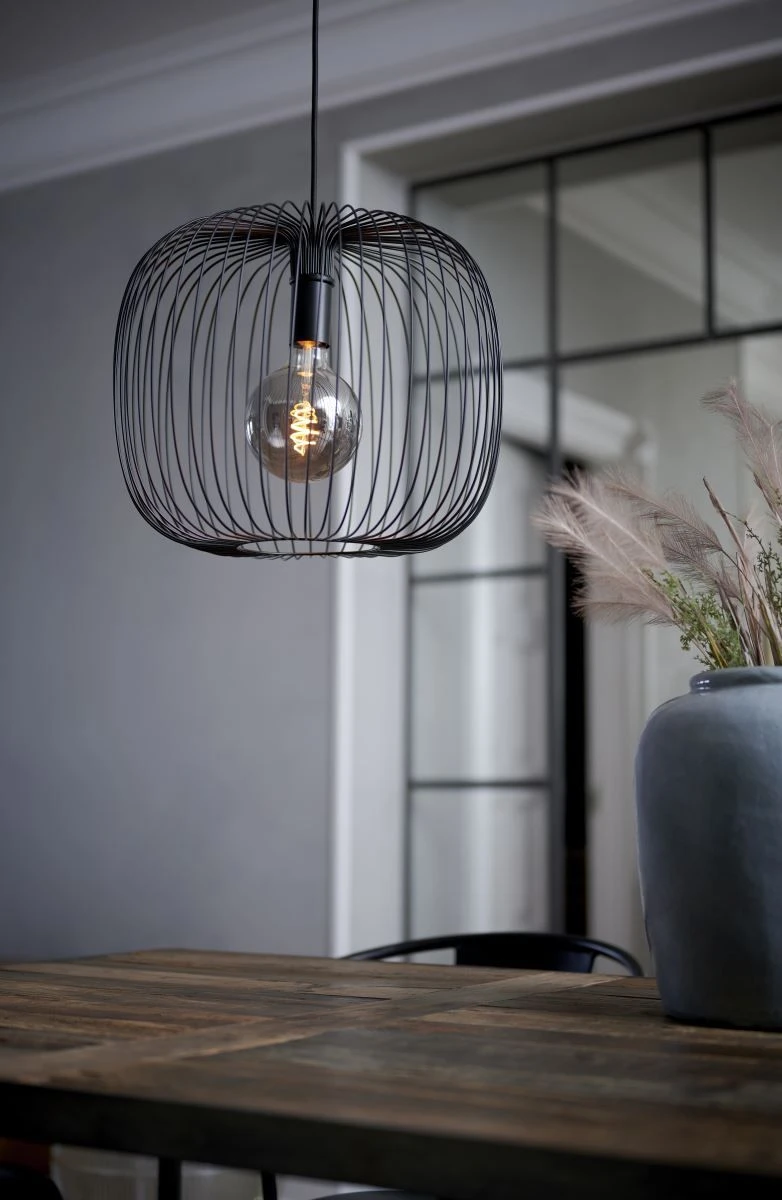 Nordlux BERONI Pendelleuchte E27 Dimmbar 40x40x33cm 4 Nordlux BERONI Pendelleuchte E27 Dimmbar 40x40x33cm – Bild 2